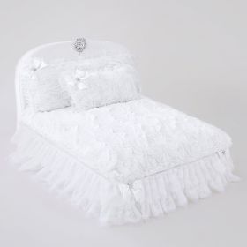 Enchanted Nights Dog Bed Collection (Color: Snow White)
