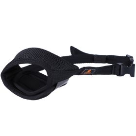 Mouth Cover To Prevent Eating Indiscriminately Large Labrador Dog (Option: Black-XS)