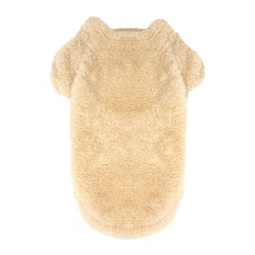 Soft Plush Pullover (Color: Cream, size: 3X-Large)