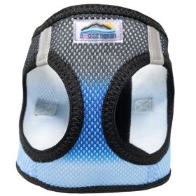 American River Choke Free Dog Harness Ombre Collection (Color: Midnight Sky, size: X-Small)